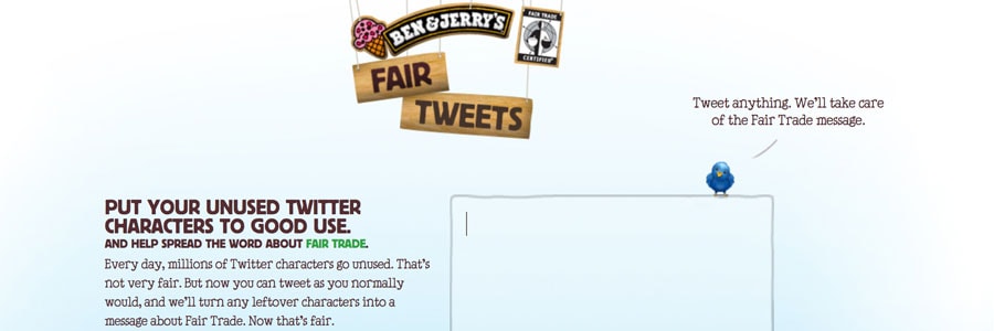 Hashtag samples from ben and jerry's fair tweet generator