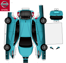 Nissan's successful UGC campaign - 3D car model